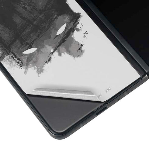 DC Comics Batman Mask Art Galaxy Z Fold4 5G Skin